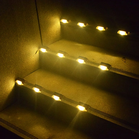 Solar Railing Light Staircase Light Outdoor Waterproof LED Step Light Garden Decoration Landscape Light - LYDARZ