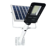 Solar Street Light Outdoor Waterproof Road Lighting Smart Street Light with Remote Control, T2 68 LEDs-T5 300 LEDs