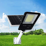 Solar Street Light Outdoor Waterproof Road Lighting Smart Street Light with Remote Control, T2 68 LEDs, T3 122 LEDs, T4 204 LEDs, T5 300 LEDs