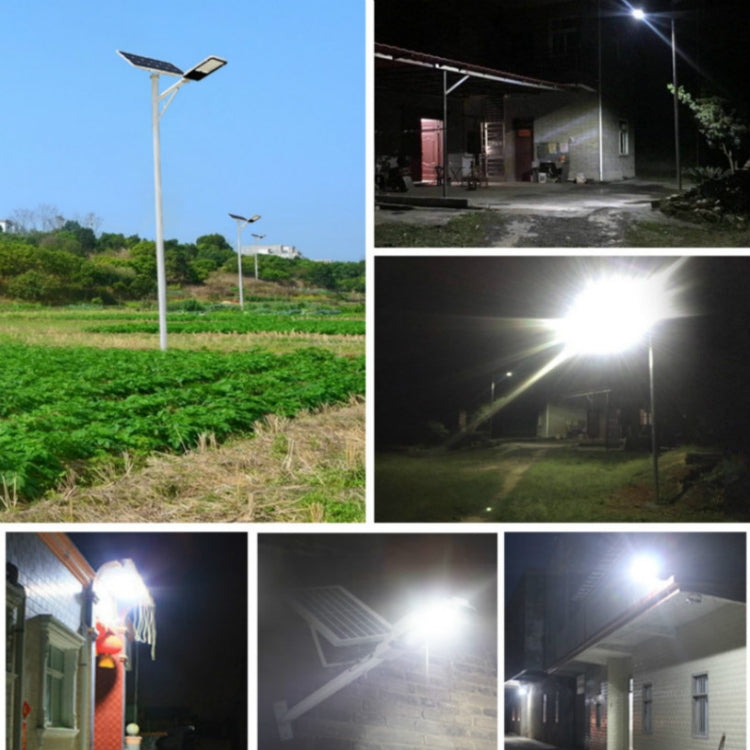 Solar Street Light Outdoor Waterproof Road Lighting Smart Street Light with Remote Control, T2 68 LEDs-T5 300 LEDs