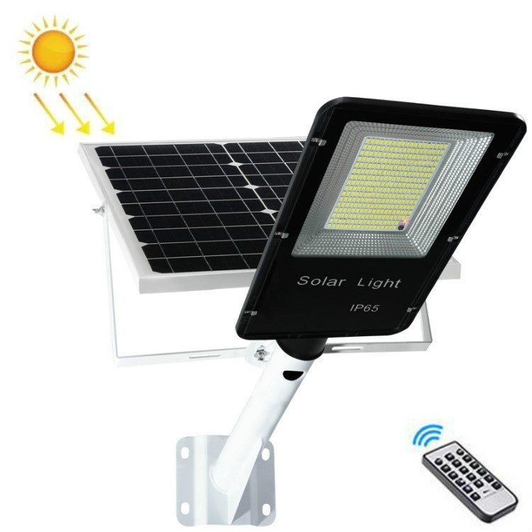 Solar Street Light Outdoor Waterproof Road Lighting Smart Street Light with Remote Control, T2 68 LEDs-T5 300 LEDs