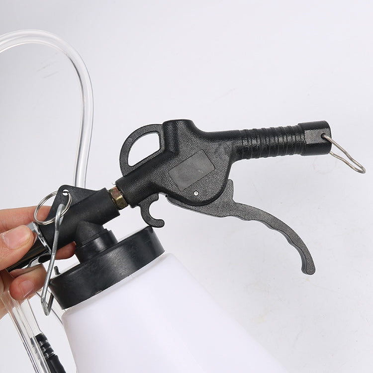 Cambiador de líquido de frenos neumático para una herramienta eficiente de reemplazo y vaciado de líquido de frenos