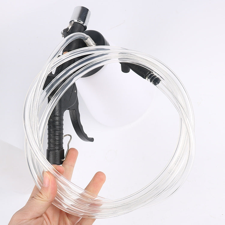 Cambiador de líquido de frenos neumático para una herramienta eficiente de reemplazo y vaciado de líquido de frenos