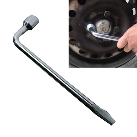 L-Type Car Tire Removal Tool Tire Wrench Socket Wrench - LYDARZ
