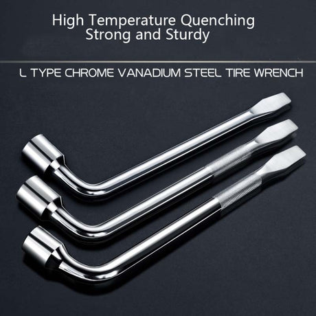 L-Type Car Tire Removal Tool Tire Wrench Socket Wrench - LYDARZ
