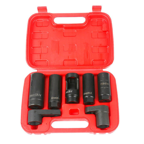 7 In 1 Oxygen Sensor Sleeve Sensor Removal Tool Wrench, 7 In 1 - LYDARZ