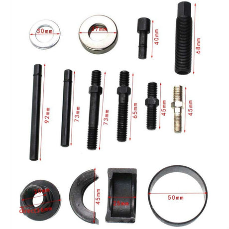 12 In 1 For Buick / Ford Power Steering Wheel Pulley Disassembler Drive Wheel Working Direction Power Steering Pump - LYDARZ
