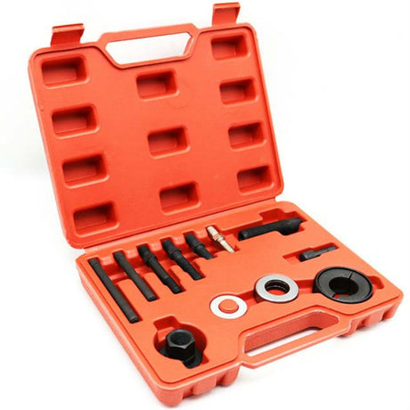12 In 1 For Buick / Ford Power Steering Wheel Pulley Disassembler Drive Wheel Working Direction Power Steering Pump - LYDARZ