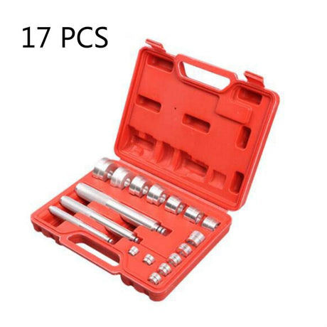17 In 1 Small Aluminum Alloy Bearing Disassembly Tool Bearing Installation Extractor - LYDARZ