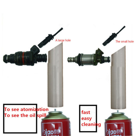 Car Wash Maintenance Manual Fuel Spray Nozzle Cleaning Tool Washing Device Fuel System Cleaning - LYDARZ