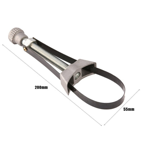 Car Auto Oil Filter Removal Tool Strap Wrench Diameter Adjustable 60mm To 120mm - LYDARZ