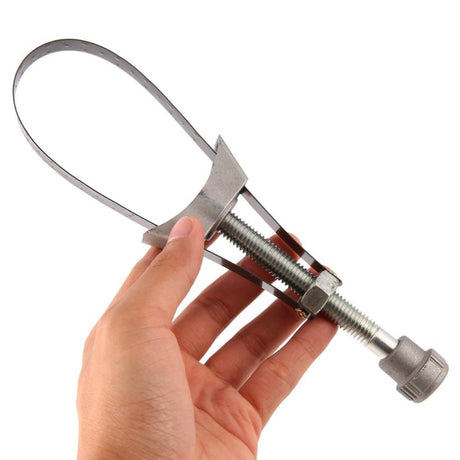Car Auto Oil Filter Removal Tool Strap Wrench Diameter Adjustable 60mm To 120mm - LYDARZ
