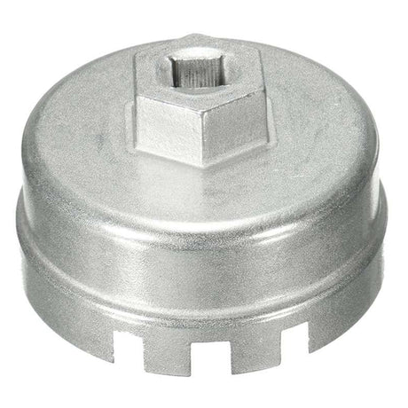 64.5mm Aluminum Oil Filter Wrench Cap Socket Remover Tool for Lexus Toyota Corolla Highlander RAV4 Camry - LYDARZ