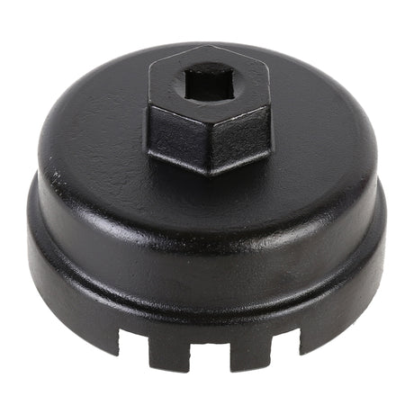 64.5mm Aluminum Oil Filter Wrench Cap Socket Remover Tool for Lexus Toyota Corolla Highlander RAV4 Camry - LYDARZ