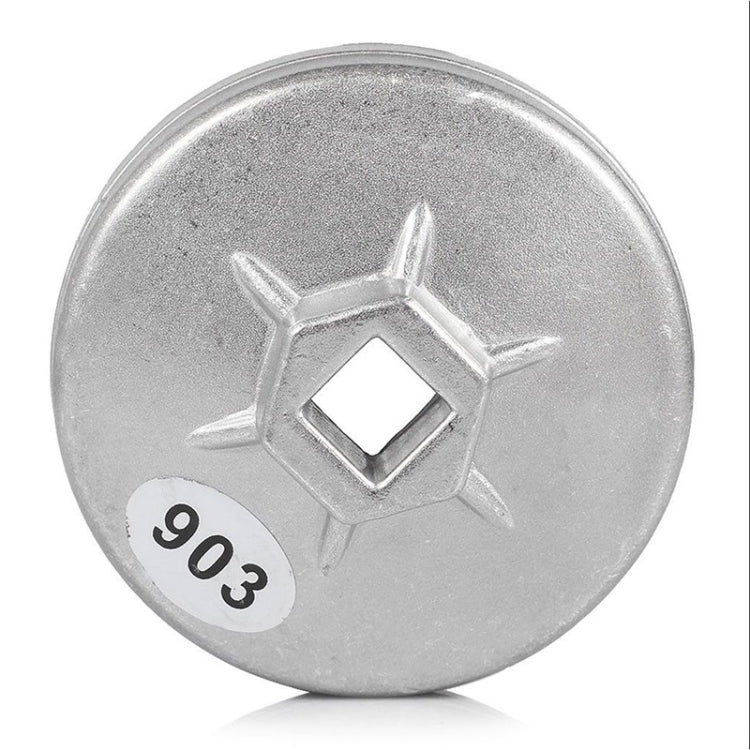 Llave de filtro de aceite de 74 mm para BMW, Audi y Benz - Herramienta extractora de dados de aluminio de 14 estrías