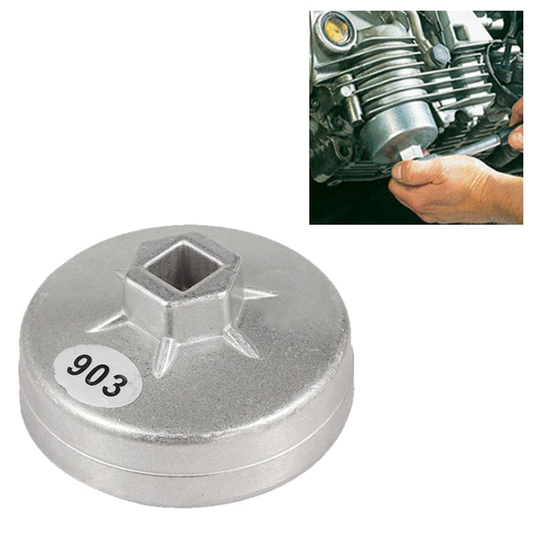 Llave de filtro de aceite de 74 mm para BMW, Audi y Benz - Herramienta extractora de dados de aluminio de 14 estrías