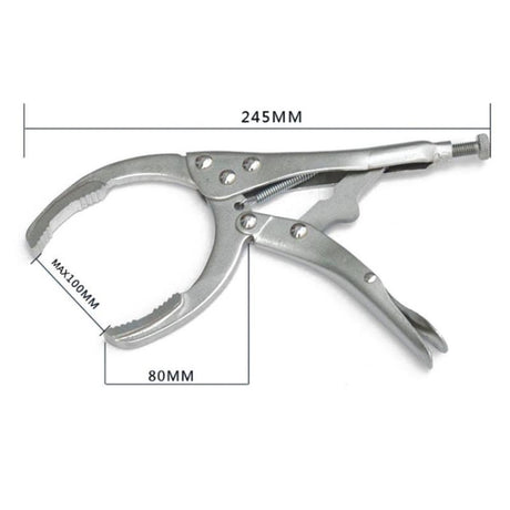 Oil filter wrench oil filter key remover plier special tools for car repair Locking Grip Vise Spanner machine oil core plier - LYDARZ