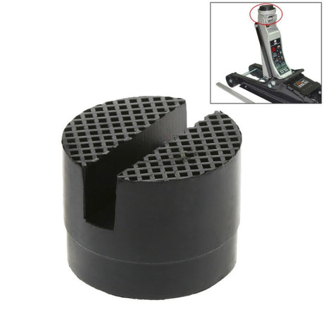 Floor Slotted Car Rubber Jack Pad Frame Protector Adapter Jacking Disk Pad Tool - LYDARZ