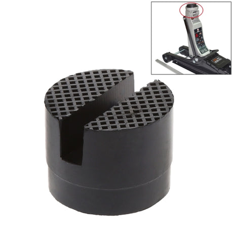 Floor Slotted Car Rubber Jack Pad Frame Protector Adapter Jacking Disk Pad Tool - LYDARZ