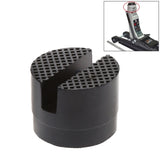 Protector de almohadilla para gato de piso - Herramienta adaptadora de marco de almohadilla de gato de goma ranurada para automóvil