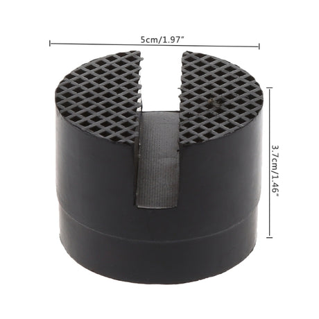 Floor Slotted Car Rubber Jack Pad Frame Protector Adapter Jacking Disk Pad Tool - LYDARZ