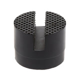 Protector de almohadilla para gato de piso - Herramienta adaptadora de marco de almohadilla de gato de goma ranurada para automóvil