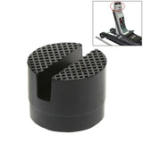 Protector de almohadilla para gato de piso - Herramienta adaptadora de marco de almohadilla de gato de goma ranurada para automóvil