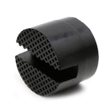 Protector de almohadilla para gato de piso - Herramienta adaptadora de marco de almohadilla de gato de goma ranurada para automóvil