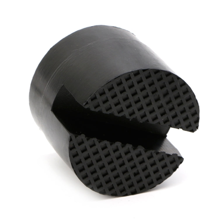Protector de almohadilla para gato de piso - Herramienta adaptadora de marco de almohadilla de gato de goma ranurada para automóvil
