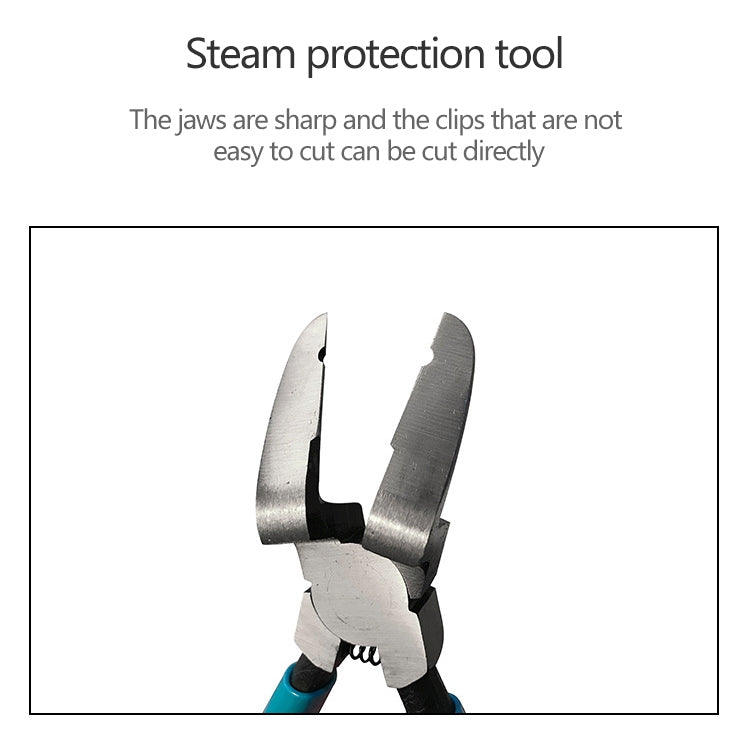 Herramienta para quitar clips de molduras de coche de 17,5 cm - Alicates para paneles de puertas, remaches y fijaciones
