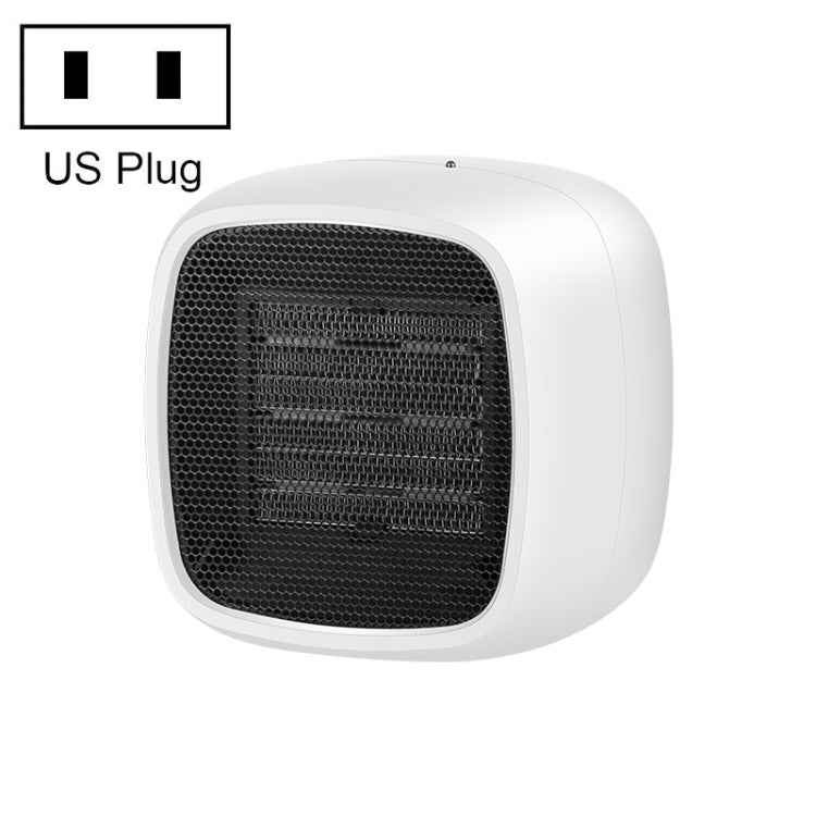 Home Desktop Mini Portable PTC Dumping Power-off Heater, EU Plug, US Plug, UK Plug