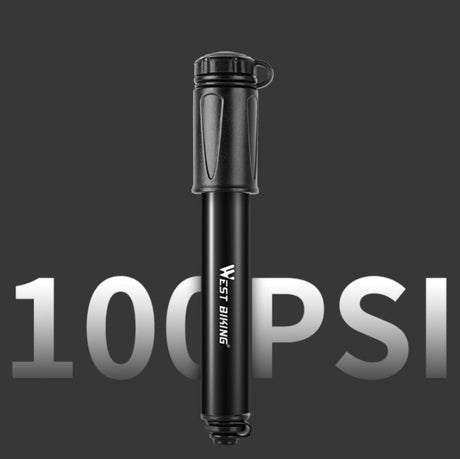 West Biking Bicycle High Pressure Pump Mini Portable Basketball Inflator With Hose - LYDARZ