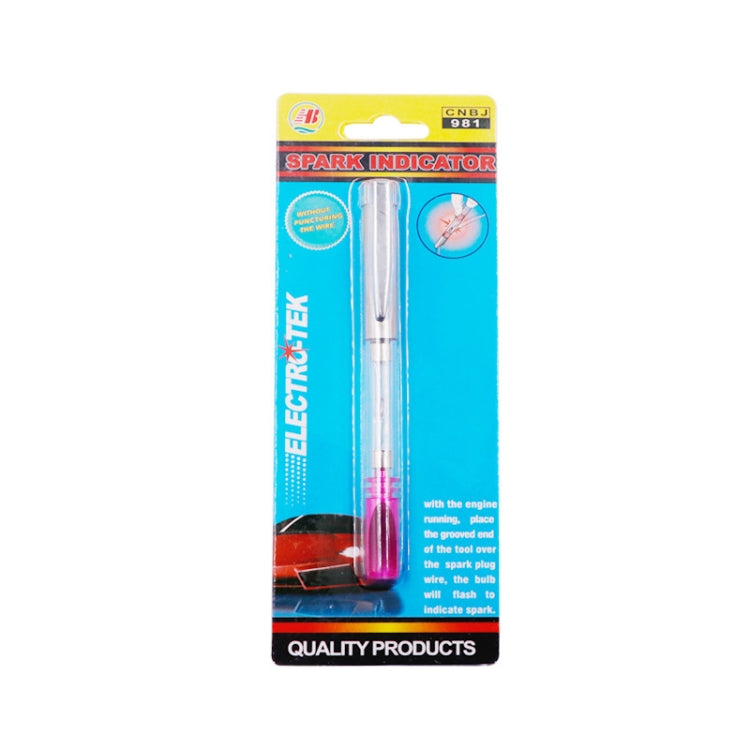 Bolígrafo de prueba para sistemas de encendido de automóviles, desmontaje gratuito de motores, bobinas de bujías y herramientas de prueba de alto voltaje.
