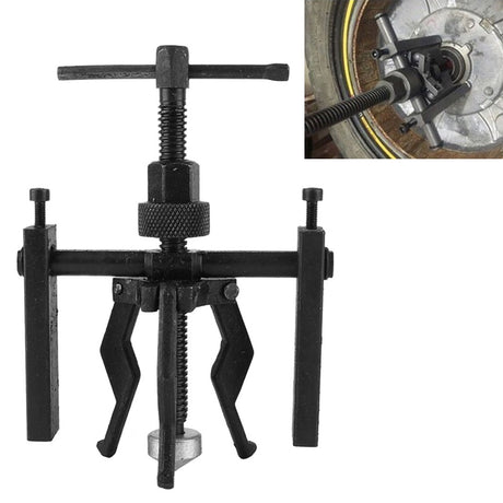 3-Jaw Inner Bearing Puller Gear Extractor Heavy Duty Automotive Machine Tool Kit - LYDARZ