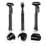 Car Safety Life-Saving Hammer Car Emergency Multifunctional Window Breaker, Upgraded Black,  Deluxed Black With Fixed Rack, Deluxed Silver 3 in 1