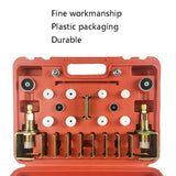 Herramienta 26 en 1 para detección de fugas de aire acondicionado automotriz: herramienta de aleación de aluminio para detectar fugas de aire.