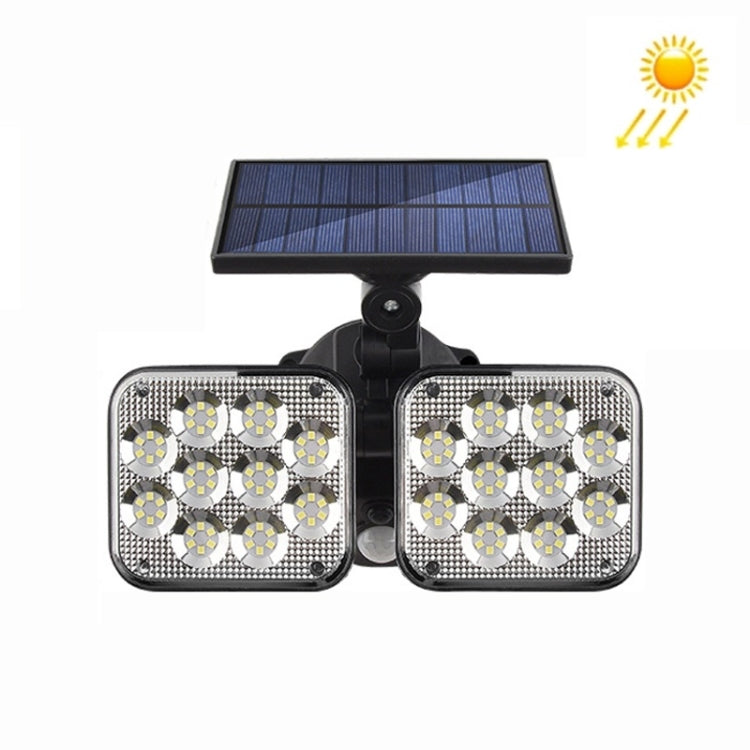 Solar Outdoor Wall Light - Waterproof LED Human Body Induction Light for Outdoor Use