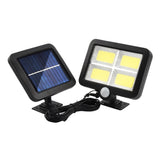 Solar Separated Wall Lamp Outdoor Courtyard Waterproof Human Body Induction Light - LYDARZ