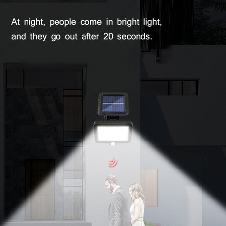 Solar Separated Wall Lamp Outdoor Courtyard Waterproof Human Body Induction Light - LYDARZ