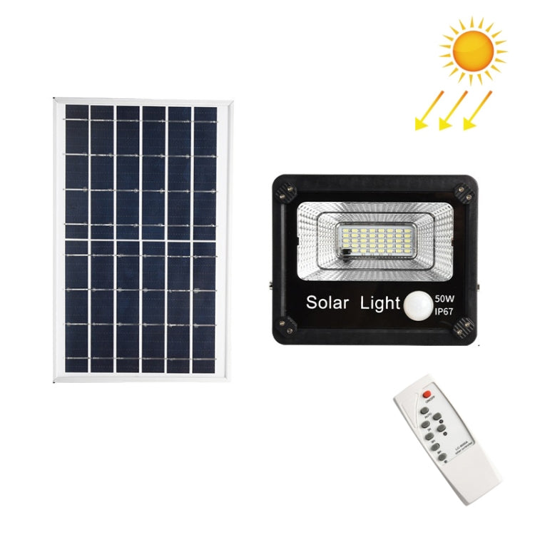 Outdoor Solar Flood Light Remote Control Sensor Waterproof Wall Light, 50W, 80W, 120W, 150W