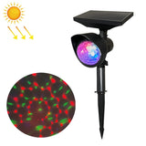 Outdoor Solar Rotating Colorful Project Lamp Grass Garden Solar Light, Rotating RGB Upgrade