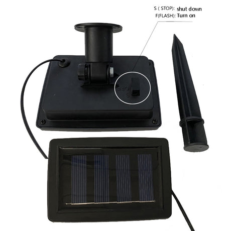 Solar Flame Ball Light String Outdoor Solar Courtyard IP44 Waterproof Light - LYDARZ
