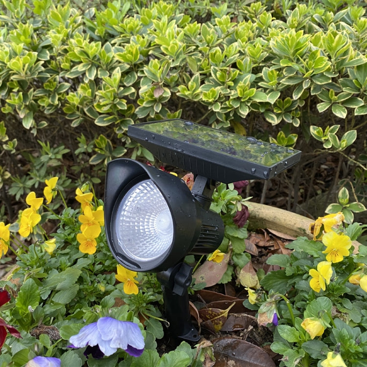 Solar Flood Light Home Solar Garden Villa Lawn Lamp, White Light, Warm Light, Colorful Light