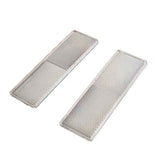 50 PCS Car Body Reflective Stickers Plastic Reflective Strip Reflector Truck Reflective Tablet, Nonporous, With Holes