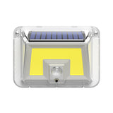 Solar Wall Light Garden Four-Sided Luminous Solar Light Human Body Induction Waterproof Outdoor Light, 90 LED, 66 COB