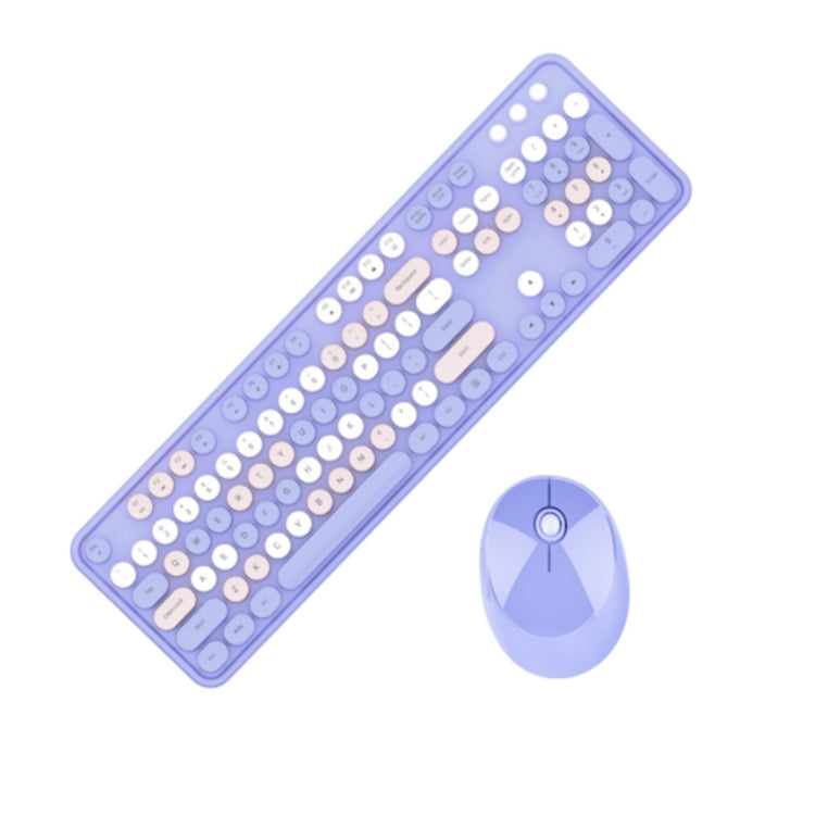 Mofii Sweet Wireless Keyboard And Mouse Set Girls Punk Keyboard Office Set - LYDARZ