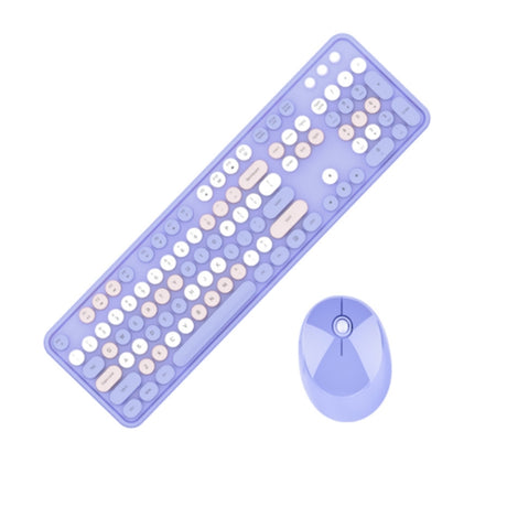 Mofii Sweet Wireless Keyboard And Mouse Set Girls Punk Keyboard Office Set - LYDARZ