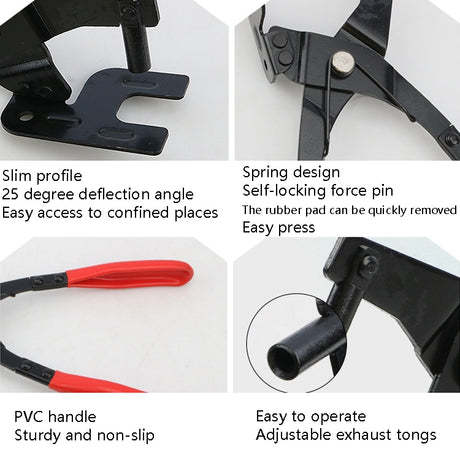 Car Exhaust Pipe Rubber Pad Removal Pliers, Rubber Pad Removal Pliers - LYDARZ