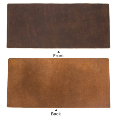 CF9011  Desk Pad Retro Crazy Horse Leather Notebook Computer Mouse - LYDARZ
