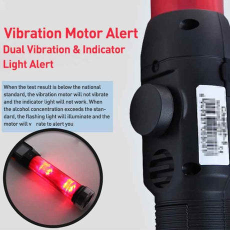 Cheetah No. 1 Alcohol Tester Blowing Baton Alcohol Tester With Flashlight Function，CN Plug, With Flashlight Function, CN Plug, With Flashlight Function, EU Plug